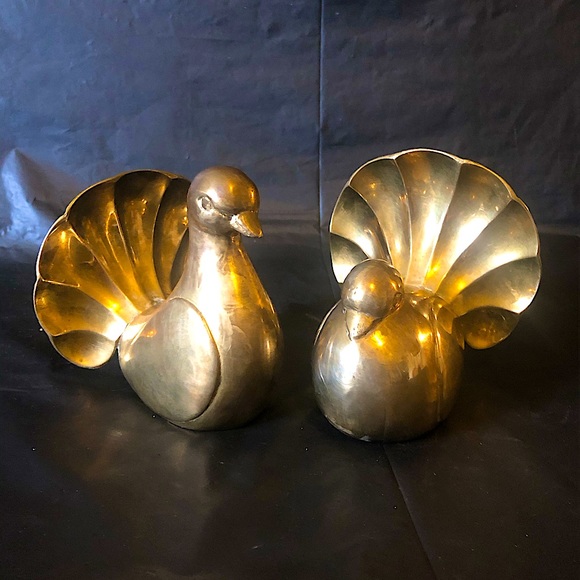 Accents Brass Bird Bookends Midcentury Art Deco Korea Poshmark